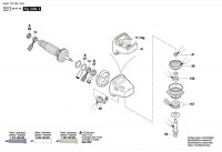 Bosch 0 601 773 738 GBR 14 CA Concrete Grinder Spare Parts